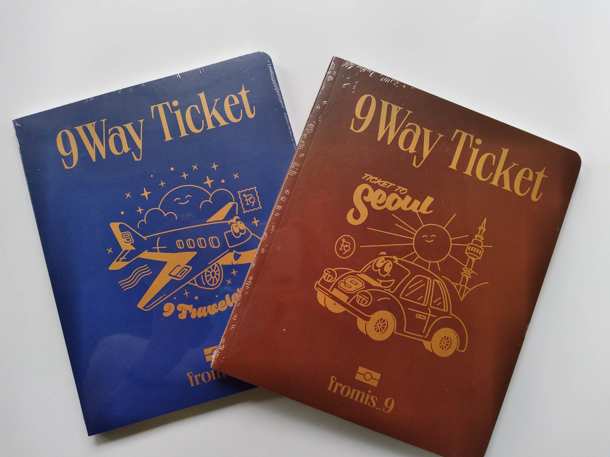 (Có Sẵn-Nguyên Seal) fromis_9 Single Album Vol. 2 - "9 WAY TICKET"