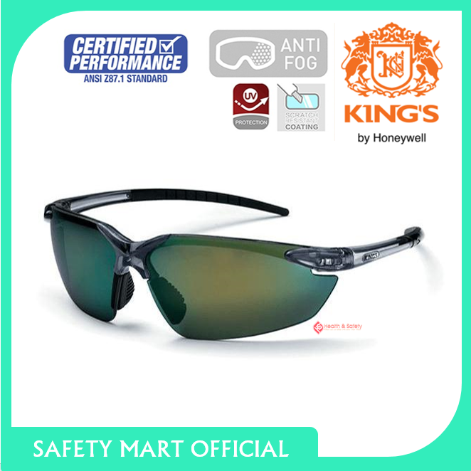 Protective glasses fashion kings KY715 coated silver, anti-scratch, anti-đọng dew, anti-dust protective eye high-grade-safety Mart official