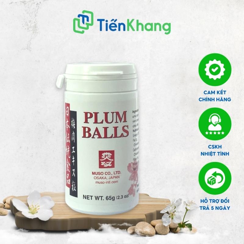 Cao Mơ Hoài Sơn (Plum Balls) - Hũ (65gram) - Chăm sóc hệ tiêu hóa