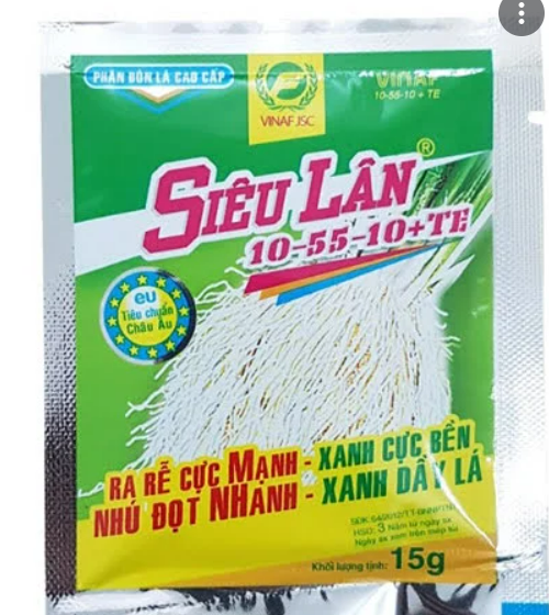 Phân Bón Lá Siêu Lân Gói 15Gam