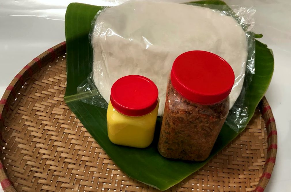 Bánh tráng PHƠI SƯƠNG ĐẶC BIỆT Chấm SỐT BƠ