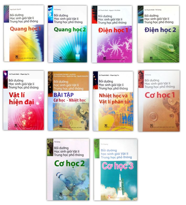 Sách - Combo Bồi Dưỡng Học Sinh Giỏi Vật Lí THPT