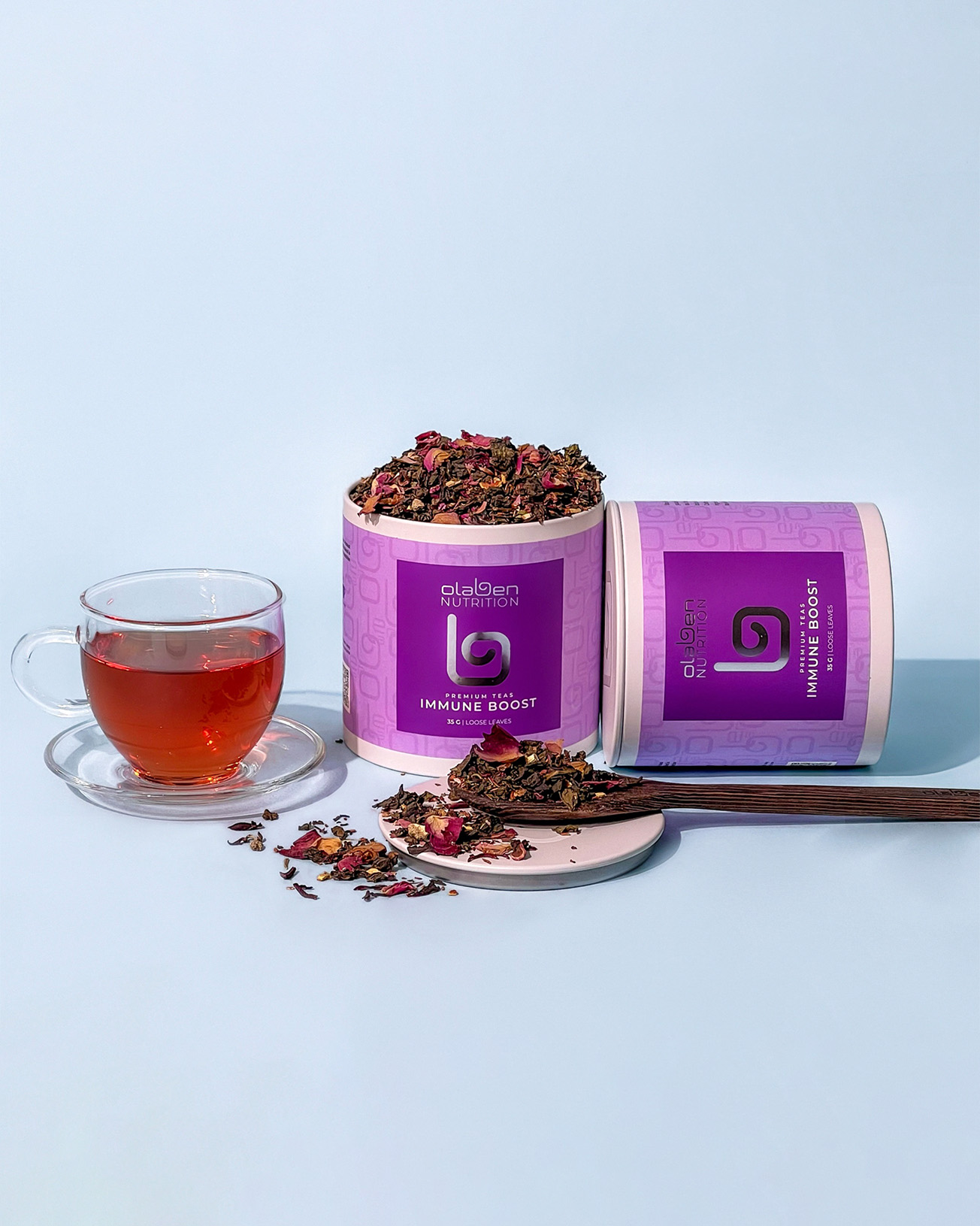 Olaben Nutrition Trà Thảo Mộc Từ Thiên Nhiên - Immune Boost