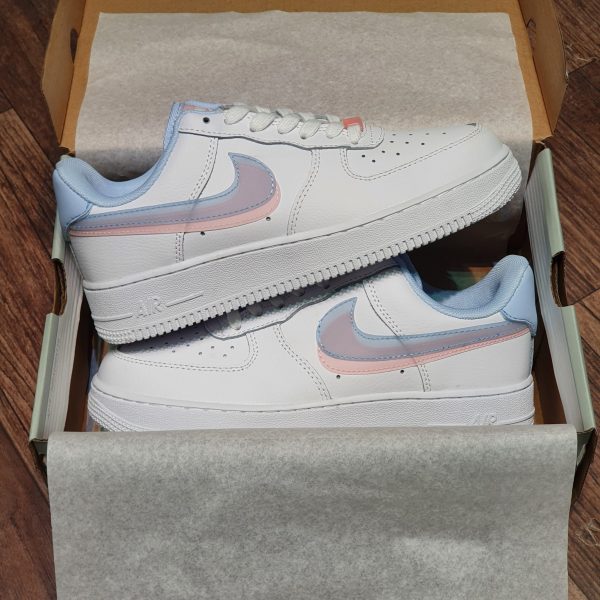 Giày Sneaker Air Force 1 Double Swoosh white ( Full box)