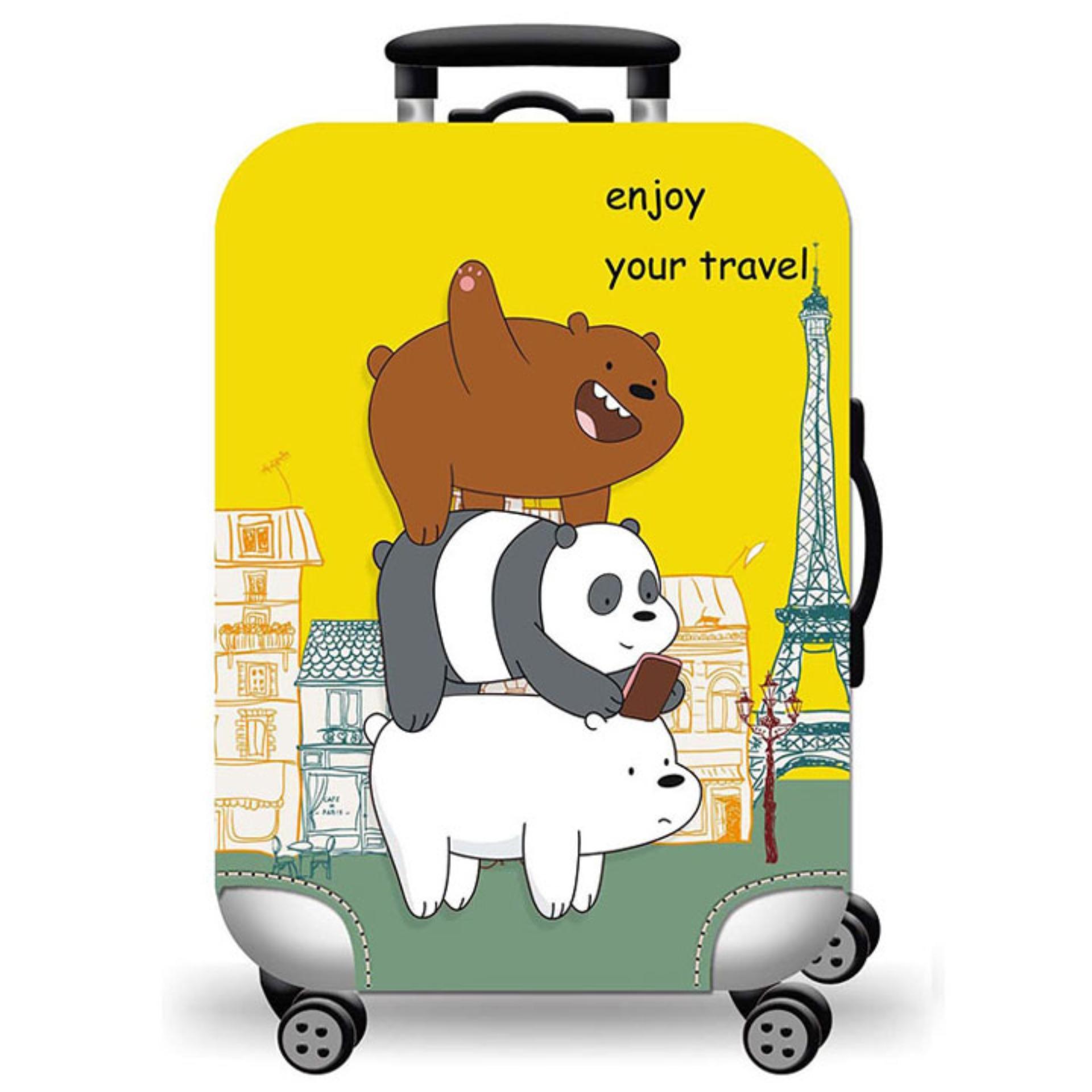 LUGGAGE COVER -SUITCASE COVER- SIZE L 3 BEAR