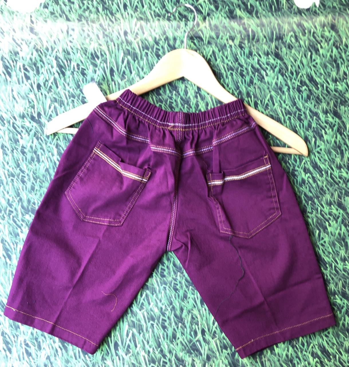 Quần short kaki bé trai từ 23kg - 25kg