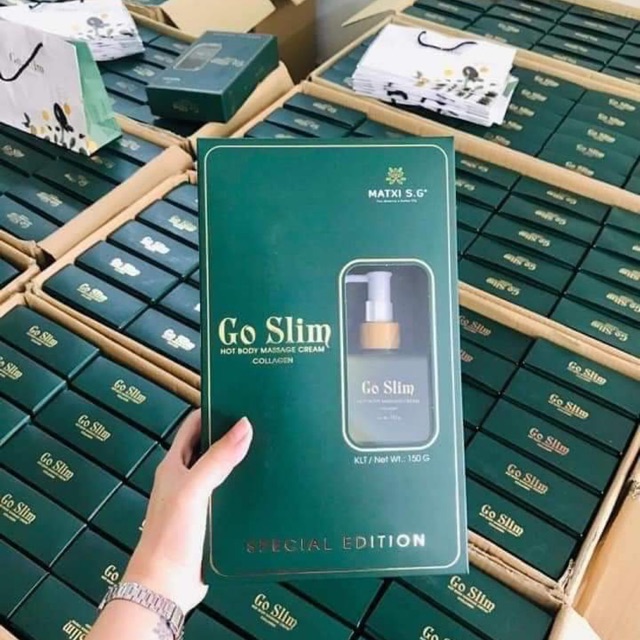 Kem tan mỡ goslim + kèm đai nịt bụng