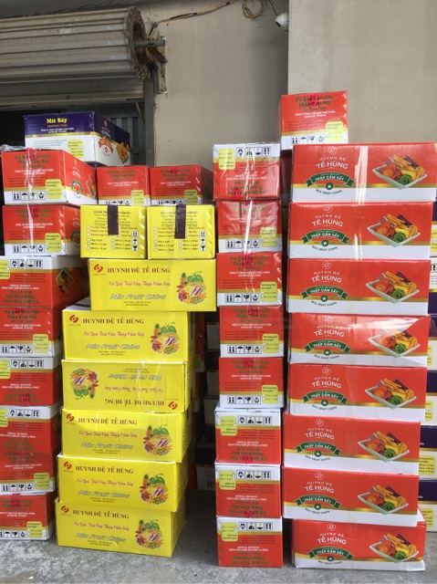 1Kg Hoa Quả Sấy( Trái Cây Sấy) Huynh Đệ Tề Hùng