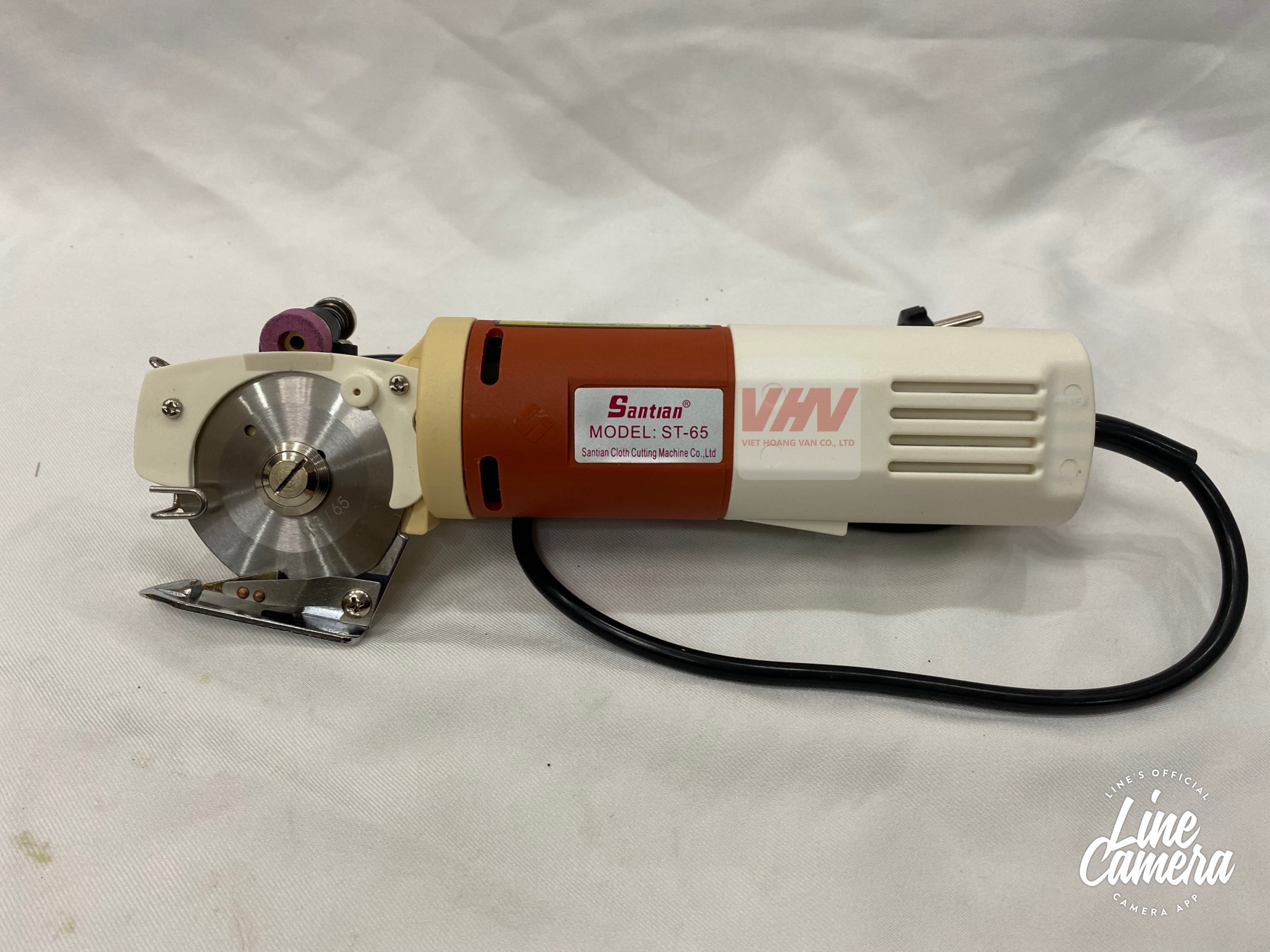 Máy cắt vải cầm tay mini - Máy cắt đĩa ST-65