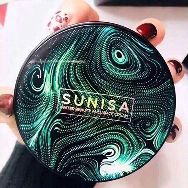 Phấn Nước Sunisa Kèm Cọ Chống Nước Cao