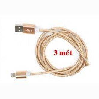 Dây cáp sạc IPhone, Android, Type C bọc dù, sạc nhanh 25cm, 1m/ 3m