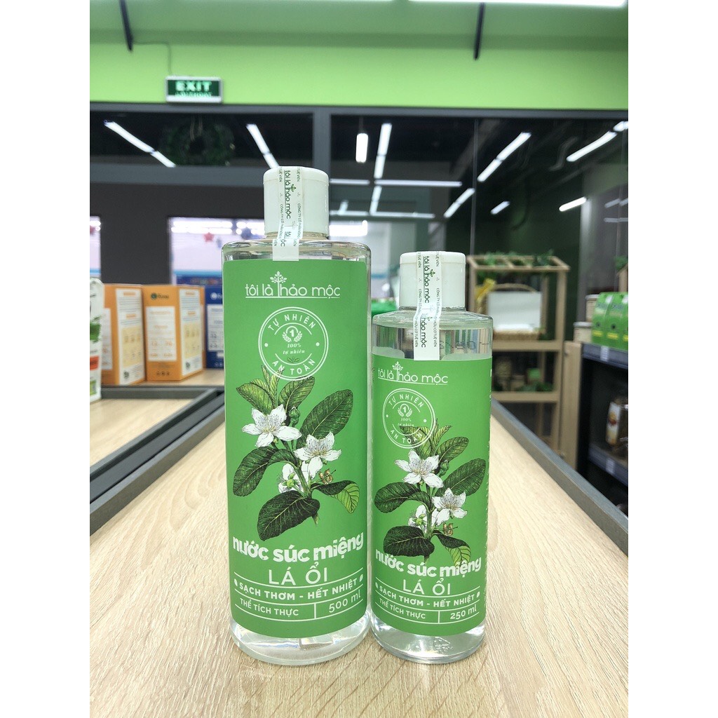 Nước súc miệng Lá Ổi  500ml - ( Tôi Là Thảo Mộc)