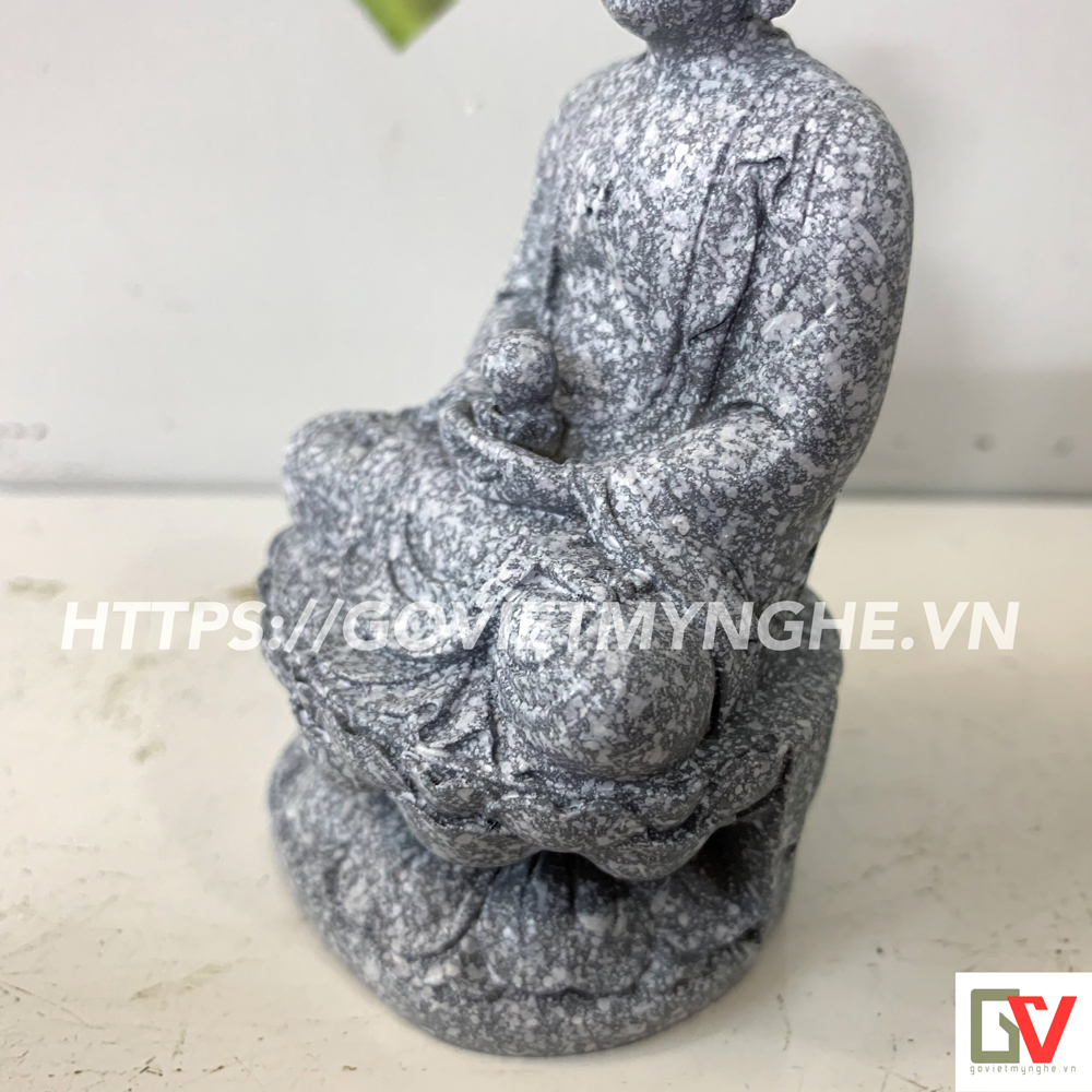 Tượng Đá Phật Thích Ca (Màu Đá)