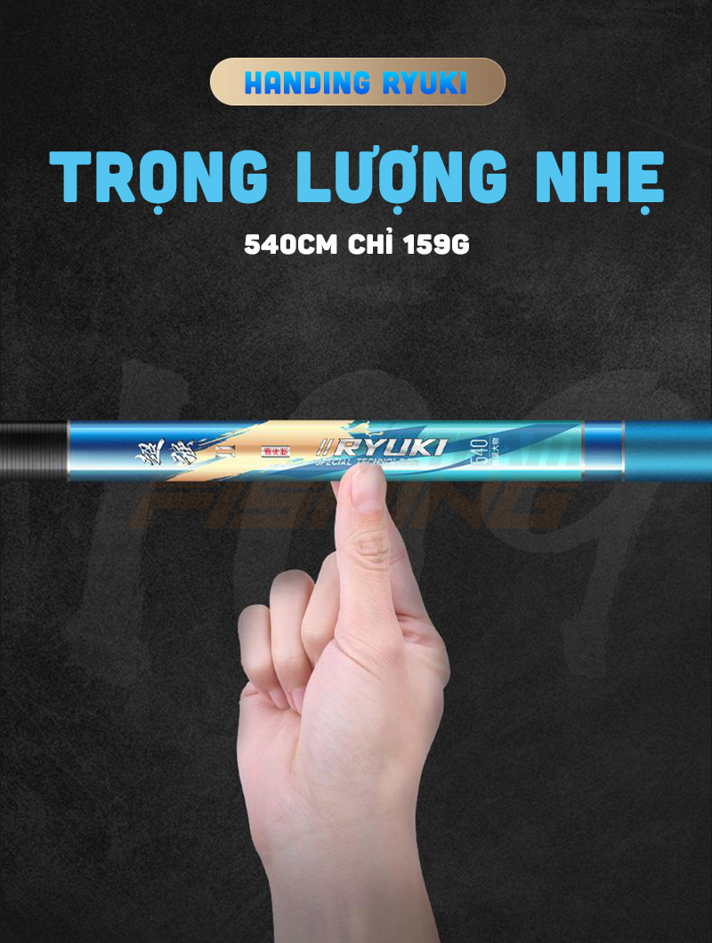 Cần tay Hanidng Ryuki 6H - model 2020