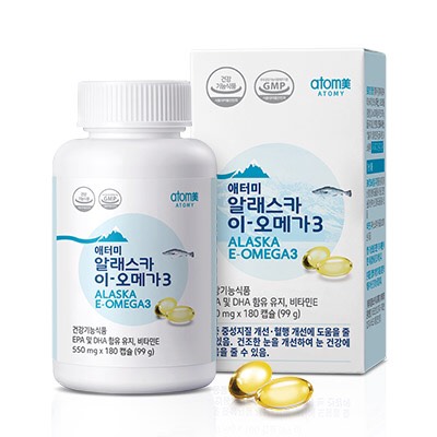 [HCM]Dầu cá Atomy Alaska E-Omega 3