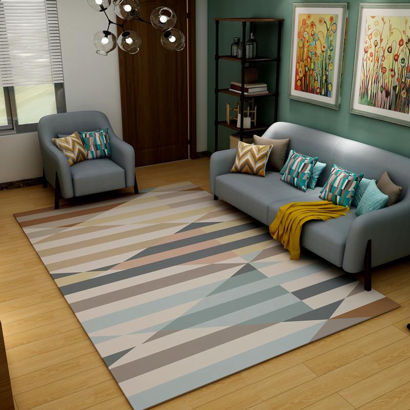 [HCM]Thảm nhung trải sàn trang trí phòng khách sang trọng 140x200cm