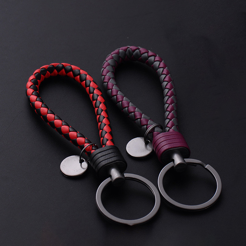 [HCM]Móc Khóa Dây Da PU nhiều màu