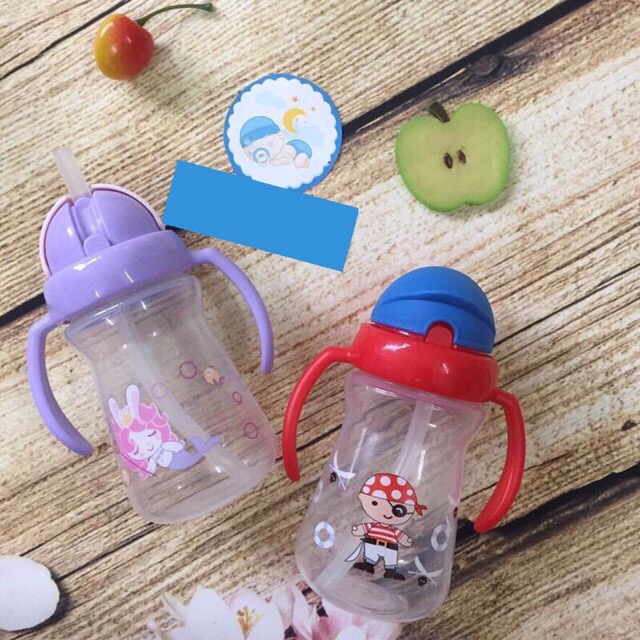 Bình tập uống nước UPass 150ml hàng Made in Thái Lan