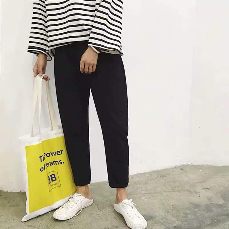 [HCM]Quần kaki Basic pants Unisex vải mềm mịn siêu đẹp