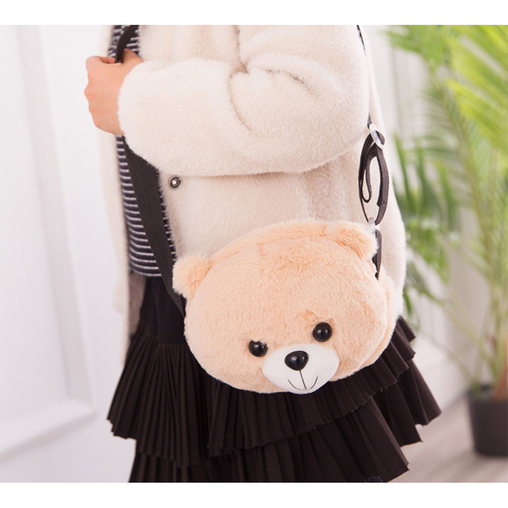 Túi đeo chéo hình gấu bông dễ thương cute