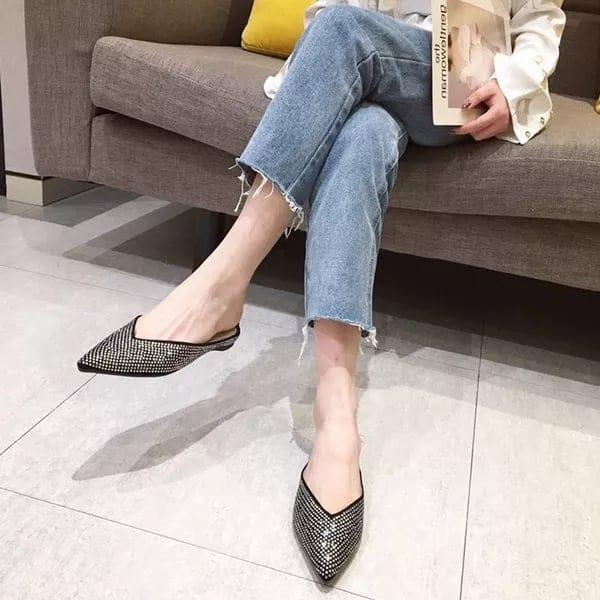 [HCM]Dép đính hạt cườm