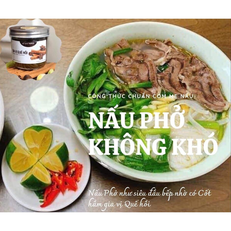 Cốt Phở Chay Le Tonkin Vị Quế Hồi sx 05/2023
