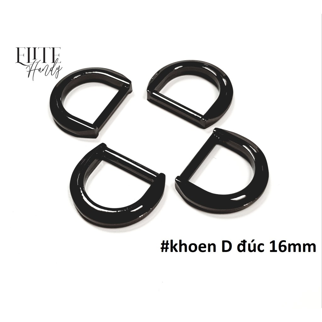 10 KHOEN D ĐÚC (16MM X 13.2MM) - DÙNG CHO TÚI XÁCH THỦ CÔNG