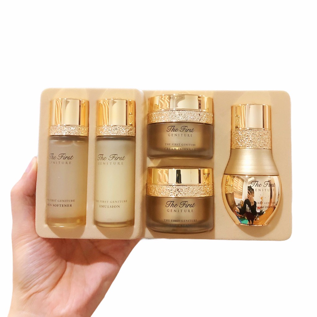 Set Dưỡng Tái Sinh Da Ohui The First Mini 5sp