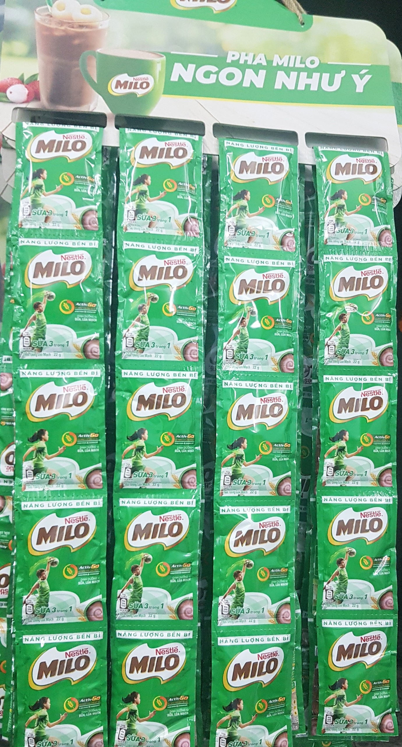 [HCM]MiLo Dây 1 Dây/ 10 gói x 22g