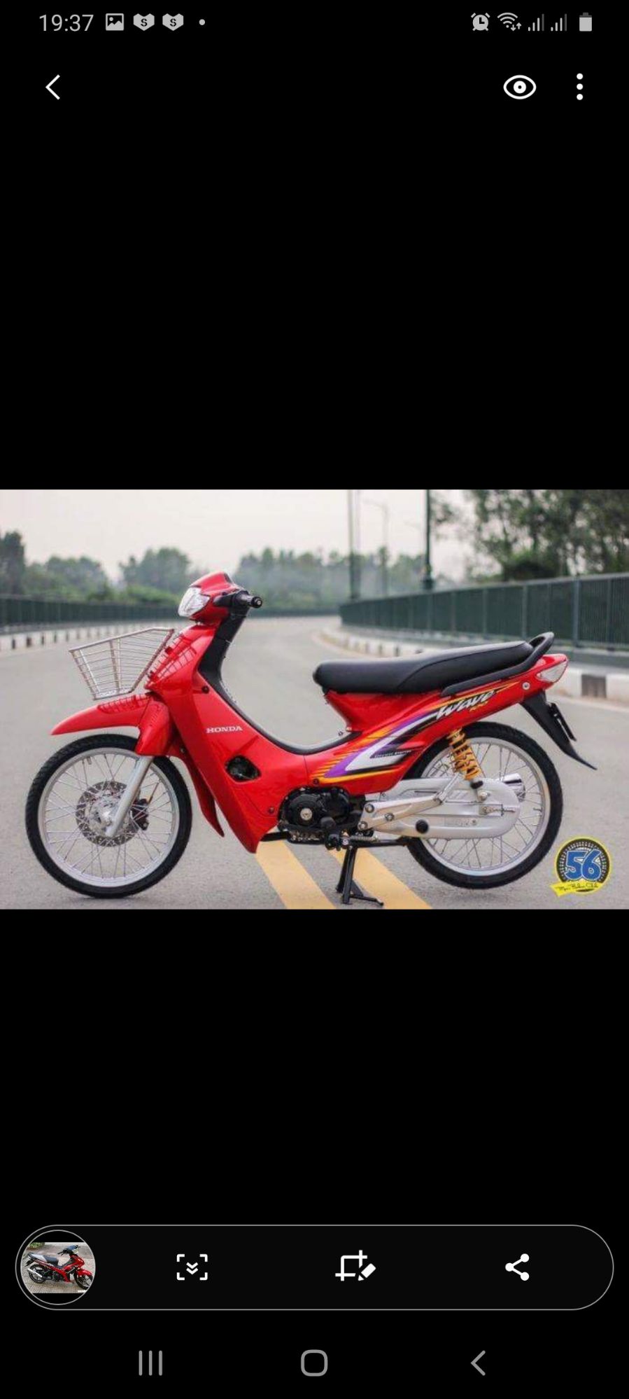 đuôi wave anpha zin đuôi dè chắn bùn sau wave nhỏ