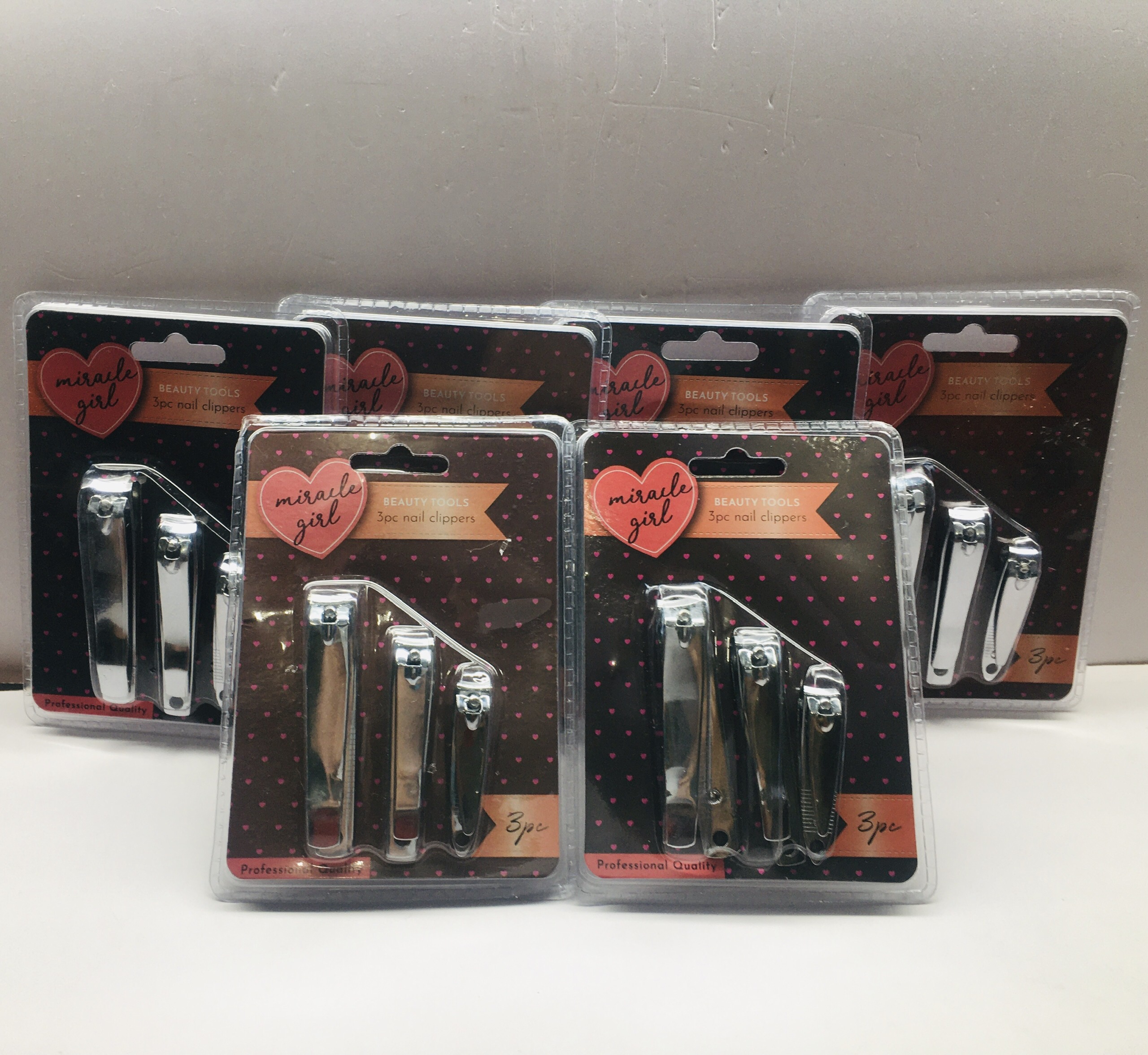 Bộ cắt móng 3 món Beauty Tools 3pc nail clippers [Hàng Mỹ]