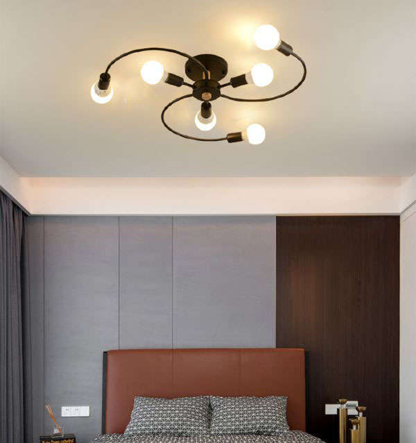 Đèn trần MONSKY UNARO hiện đại trang trí nội thất cao cấp, sang trọng - kèm bóng LED chuyên dụng.