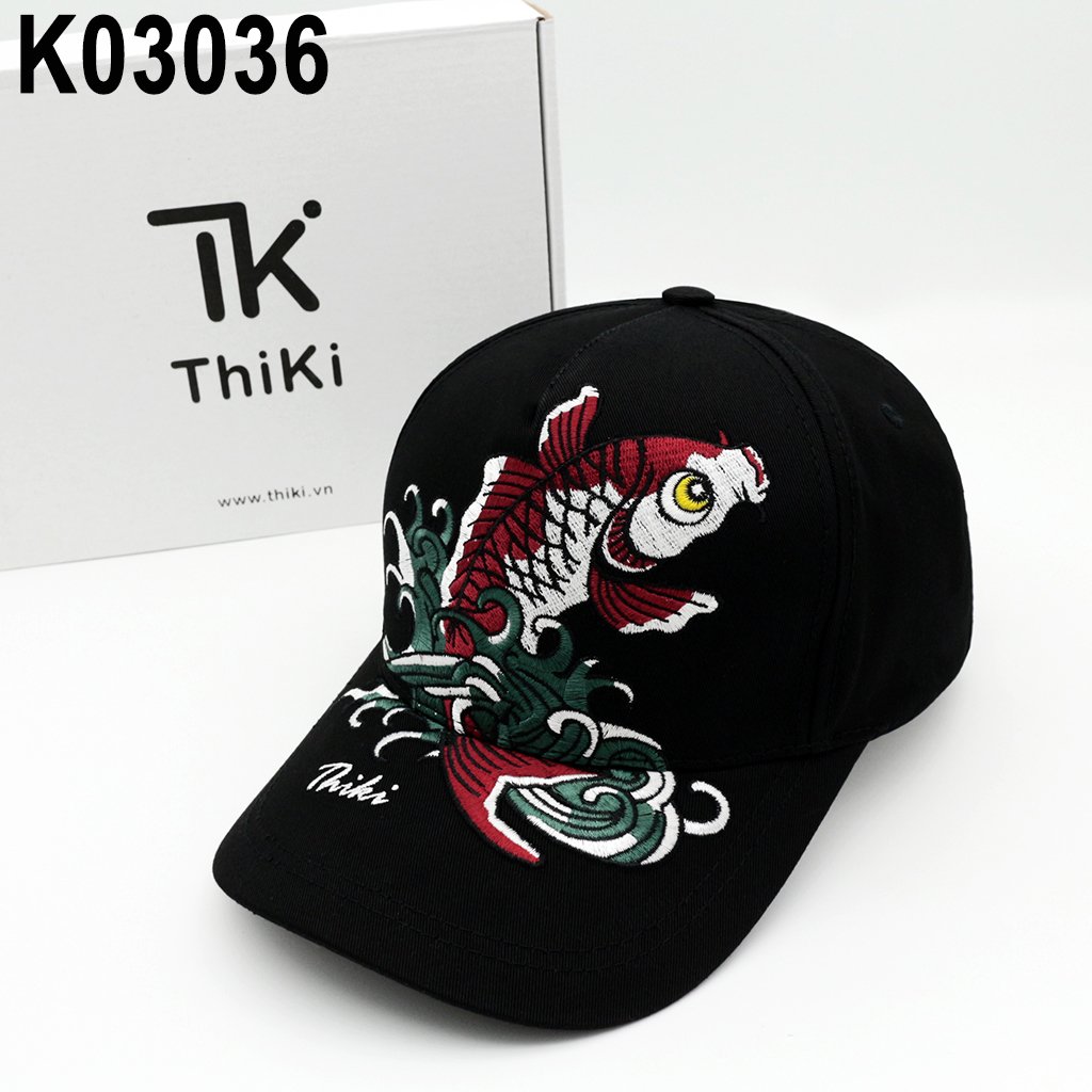 Mũ Nón Lưỡi Trai Hình Cá Chép THIKI chính hãng