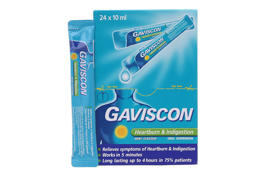 1 hộp Gáviscòn hộp 24 gói
