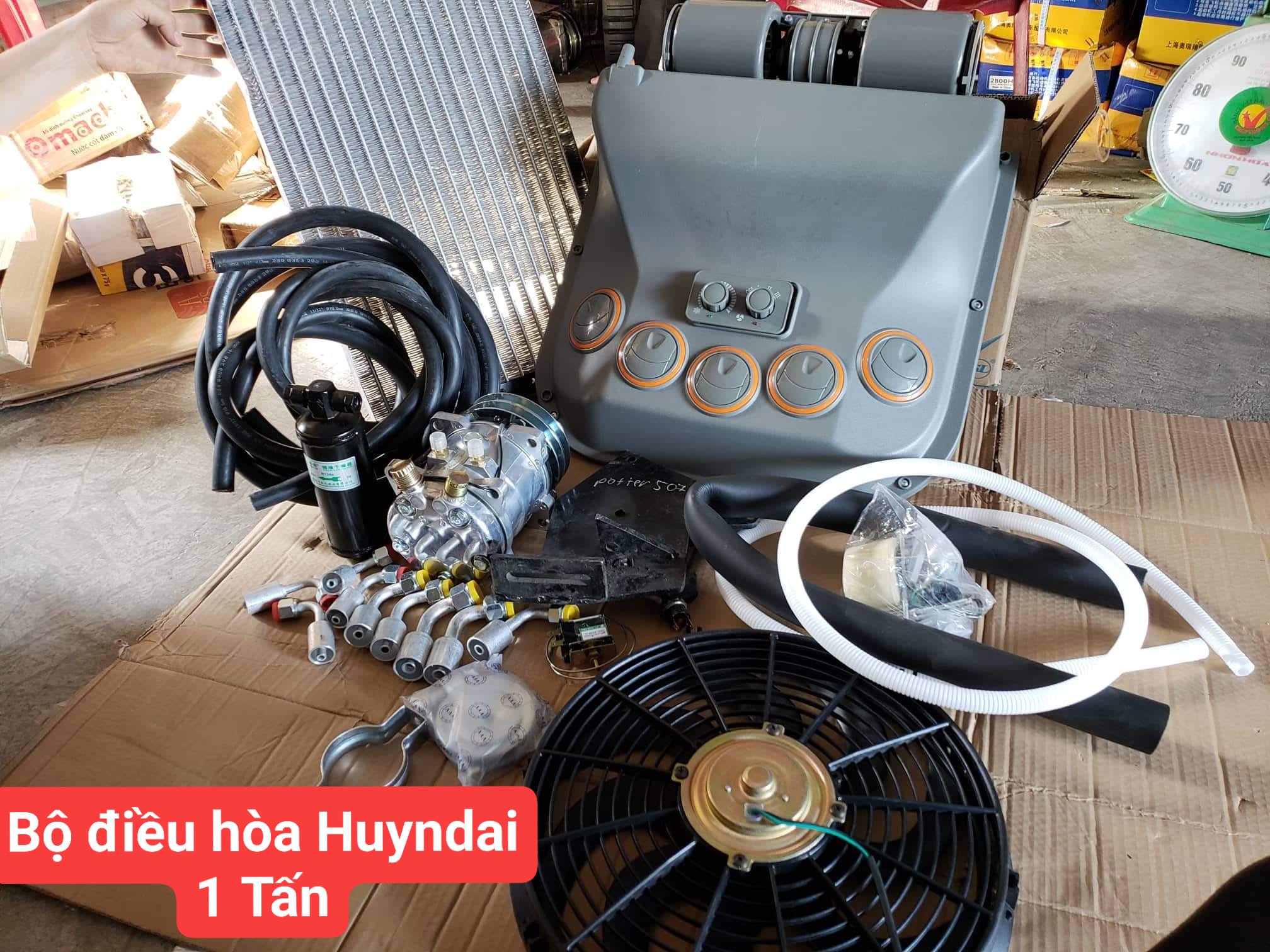 bộ điều hòa hyundai 1 tấn 2.5 - 3.5 tấn