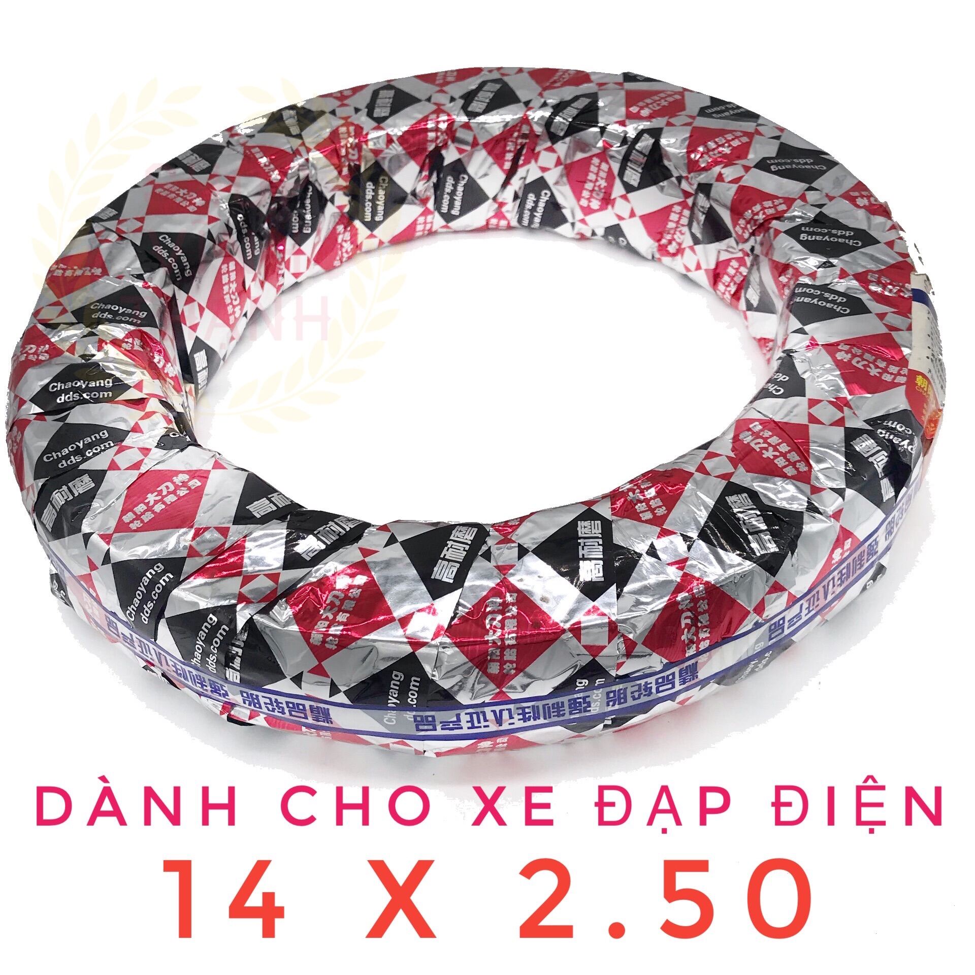 Electric bicycle tyre 14x2.50