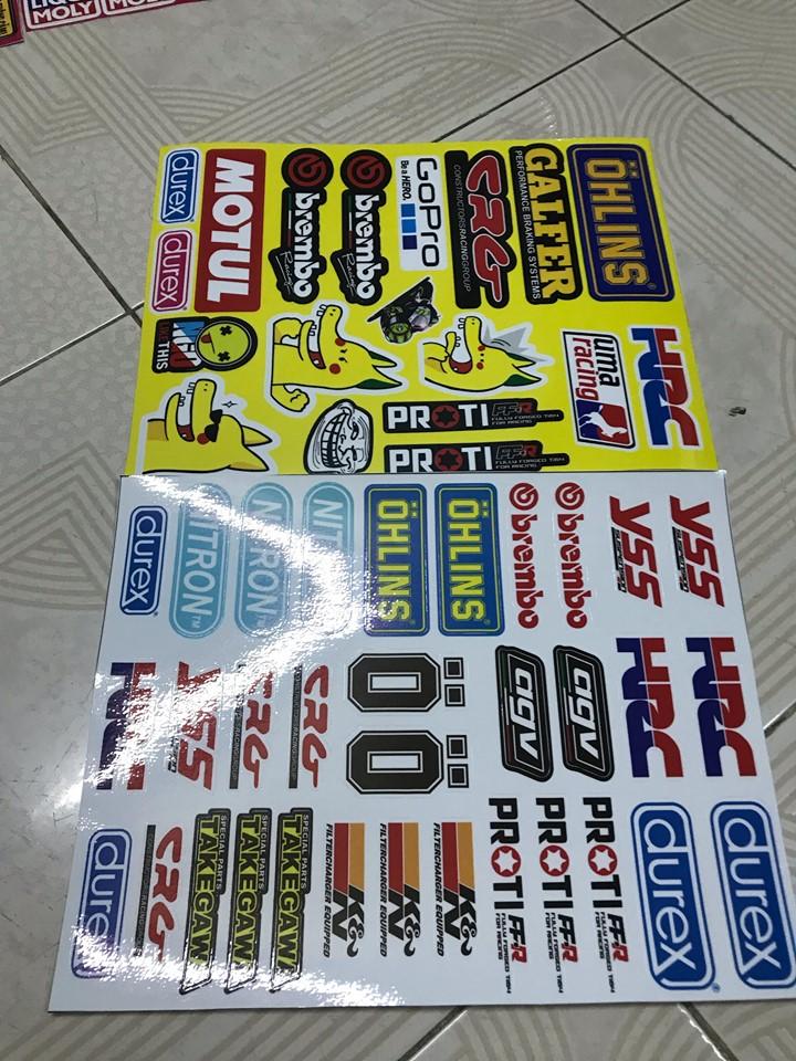 [HCM]Combo tem yss nitron trắng và oh pikalong