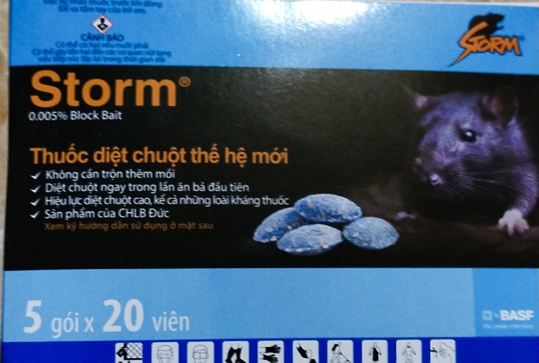 Hộp Thuốc diệt chuột thế hệ mới