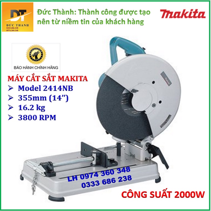 Máy Cắt Sắt Bàn Makita 2414Nb 200W
