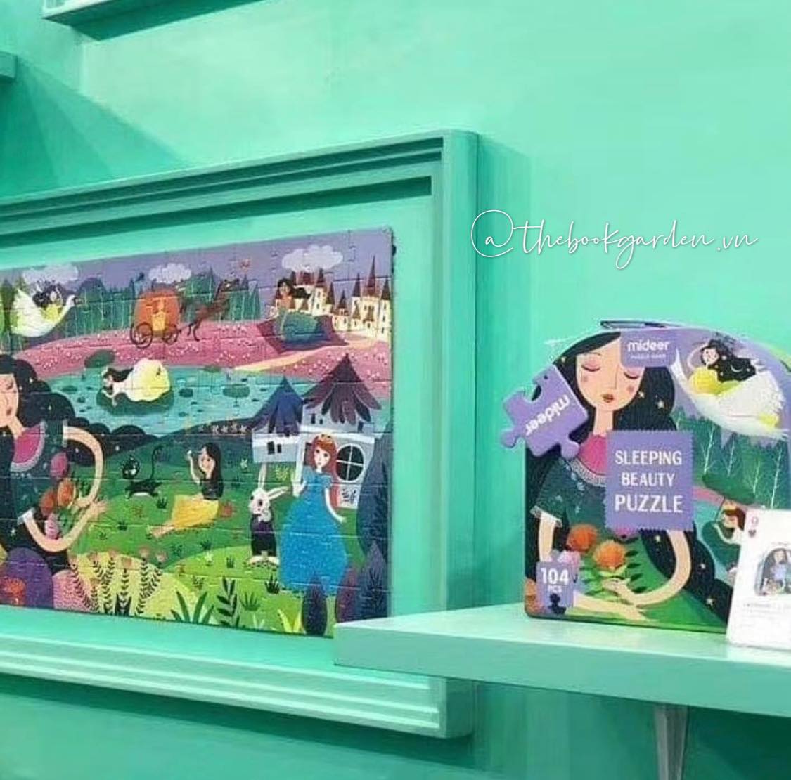 GHÉP HÌNH MIDEER - PUZZLE SLEEPING BEAUTY (104 PCS)