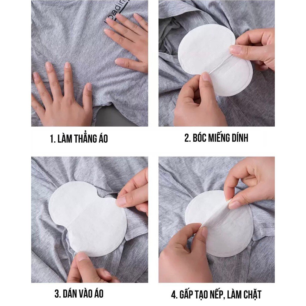 MIẾNG LÓT THẤM HÚT MỒ HÔI VÙNG NÁCH (SIÊU THẤM)