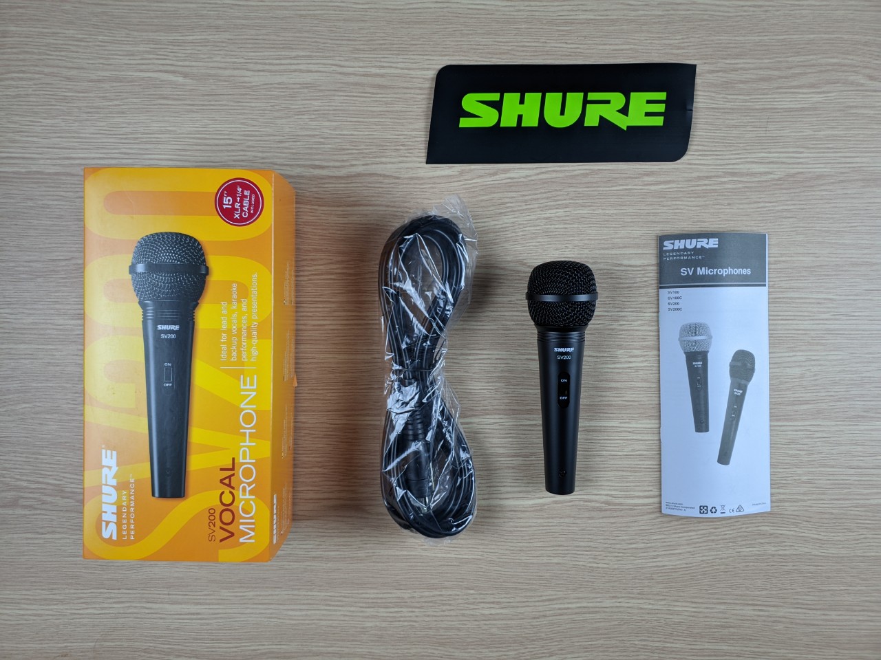 Micro có dây Shure SV200-Q-X - Hàng chính hãng