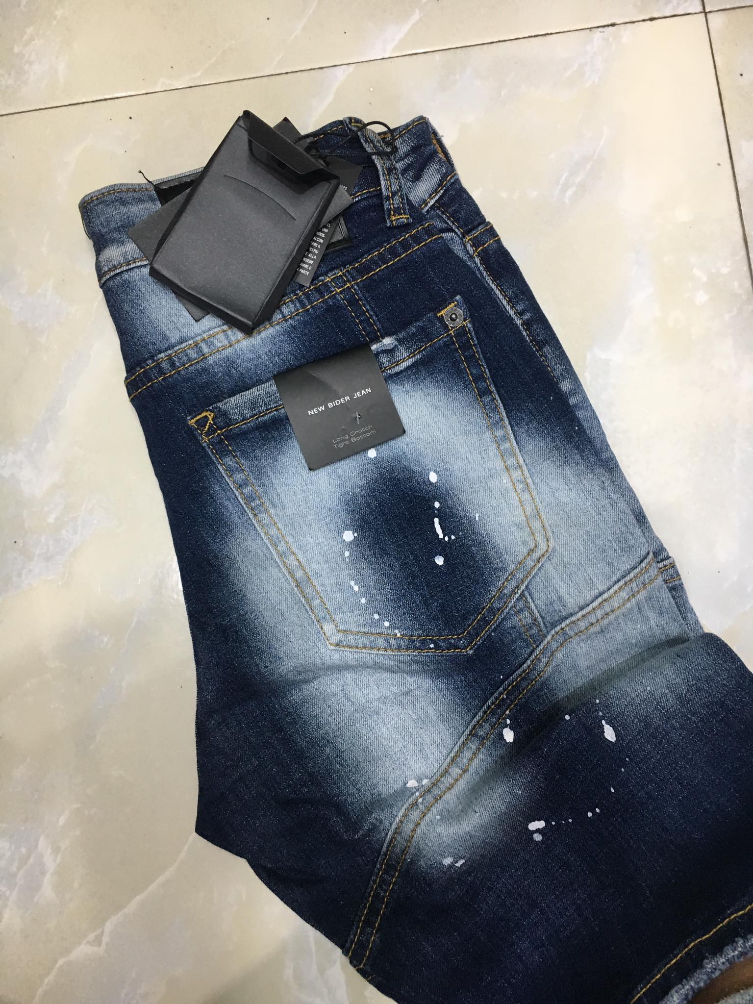 QUẦN NGỐ BÒ NAM DSQUARED 2 HÀNG SUPER