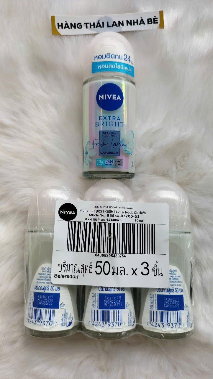 Lăn khử mùi Nivea Thái Lan 50ml- NIVEA NỮ