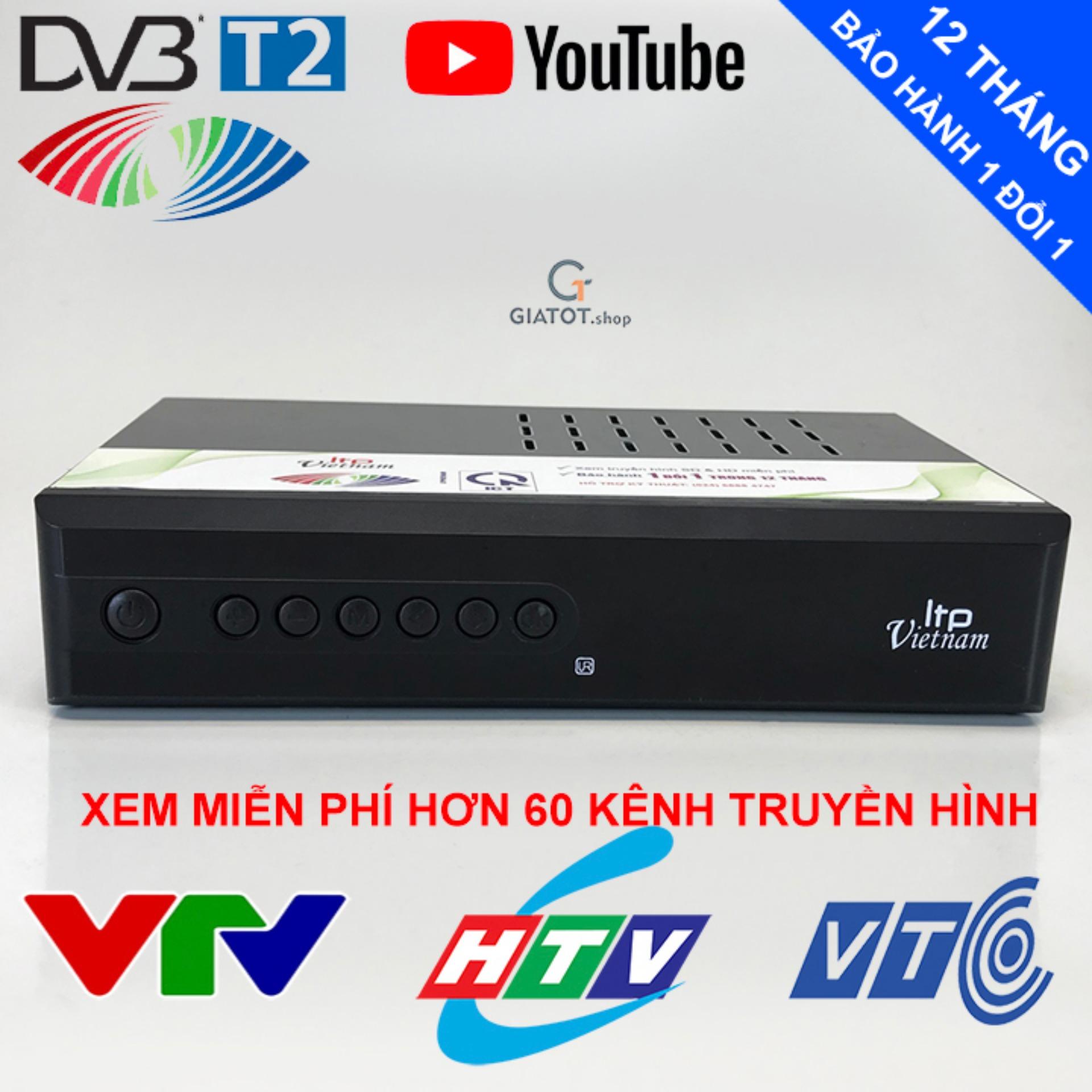 Đầu thu kỹ thuật số DVB T2 LTP STB-1406 , 1306