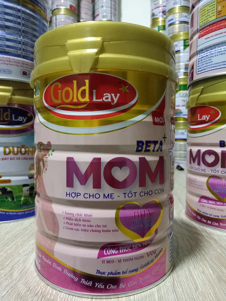 Sữa bầu Goldlay Mama 900g – Dinh dưỡng toàn diện cho mẹ và tốt cho con