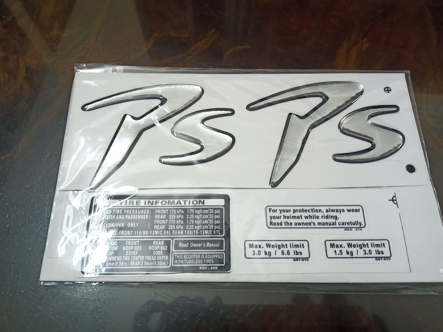 Bộ tem xe honda PS 150