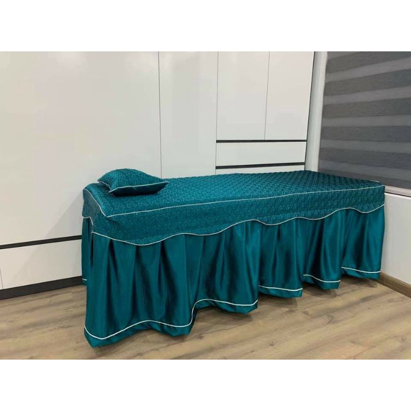 Ga lụa trần spa kèm vỏ gối