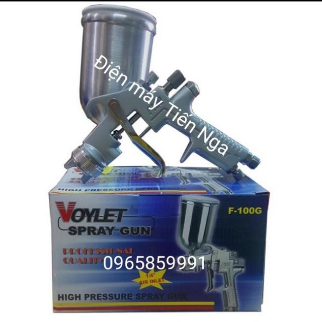 Máy PHUN SƠN VOYLET F100- ĐẦU PHUN 1.3 MỊN