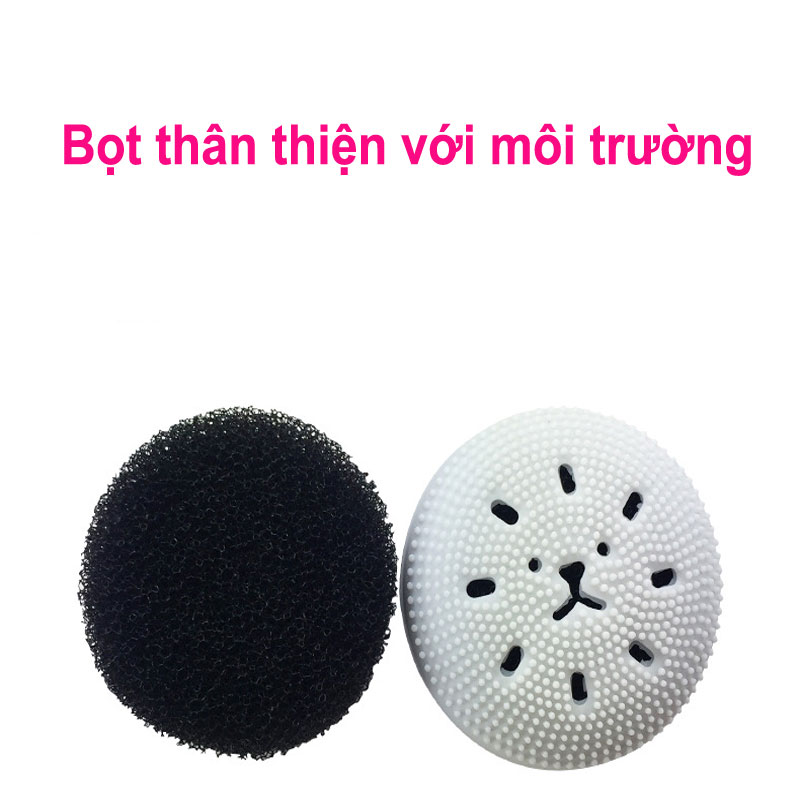 Handy octopus shaped silicone face brush
